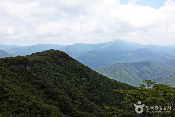 La montagne Jeoksangsan (적상산)