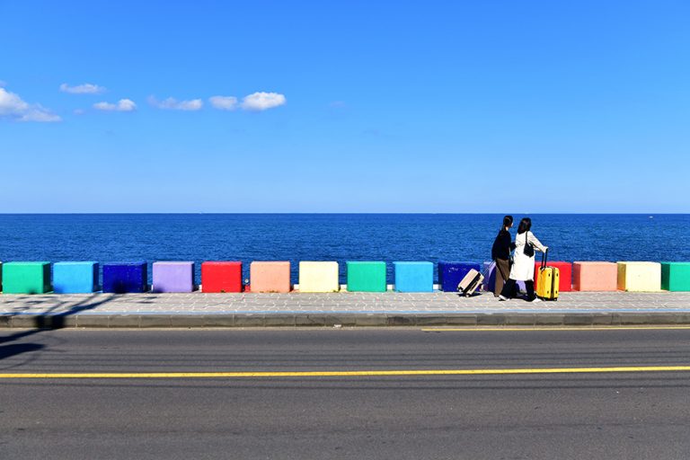 Route côtière arc-en-ciel de Dodu-dong (도두동 무지개해안도로)