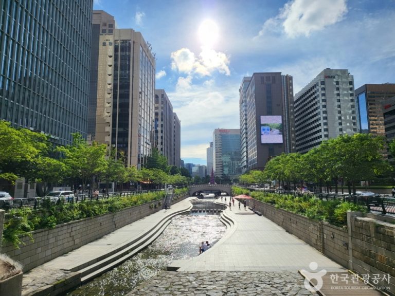 Rivière Cheonggyecheon (청계천)