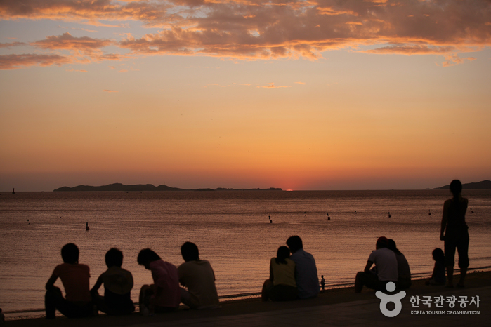 Plage de Daecheon (대천해수욕장)