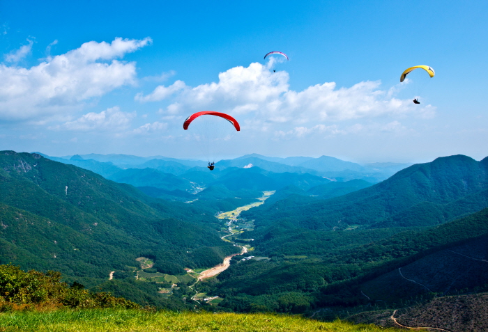 Parapentes de Mungyeong (문경활공랜드)