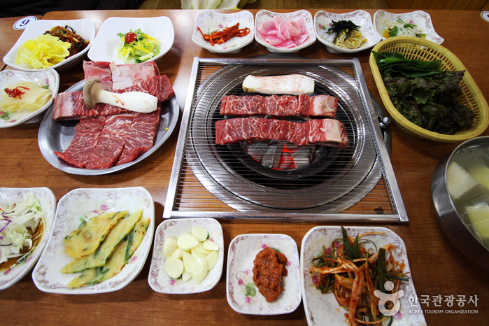 Village du Idong Galbi à Pocheon (포천 이동갈비마을)