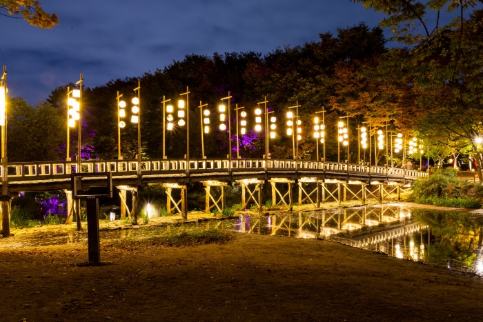 Festival « Ajouter la lumière de la lune » au village folklorique coréen (한국민속촌 ‘달빛을 더하다’)