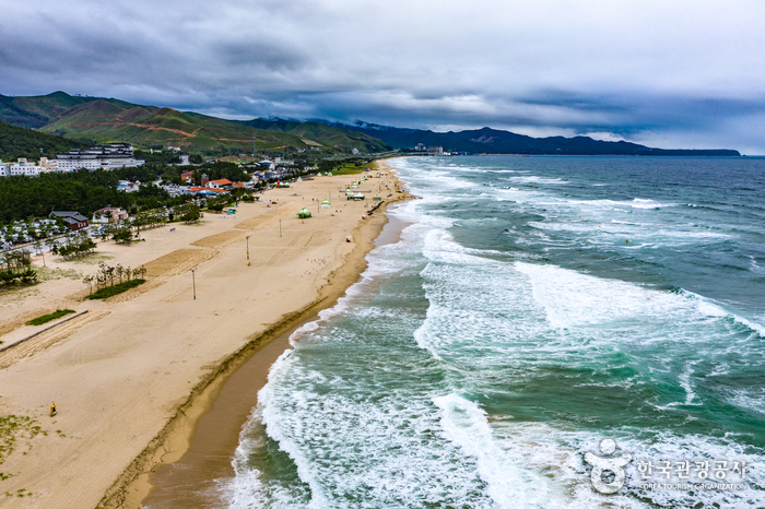 Plage de Mangsang (망상해변)