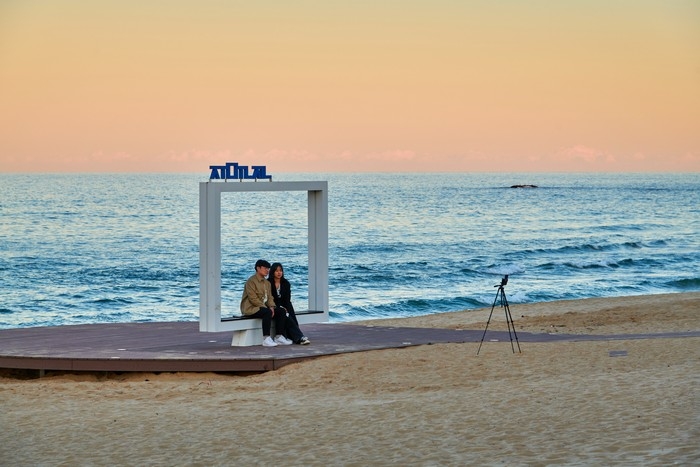 Plage Hyanghohaebyeon (향호해변)