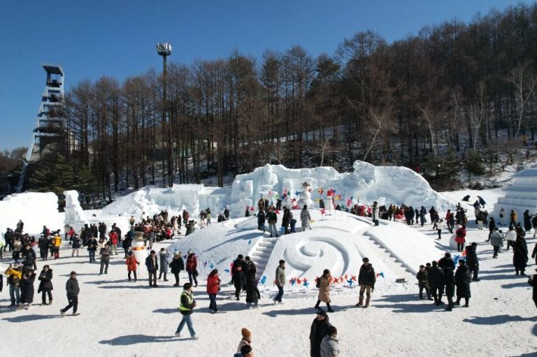 Festival de la neige du mont Taebaeksan (태백산 눈축제)