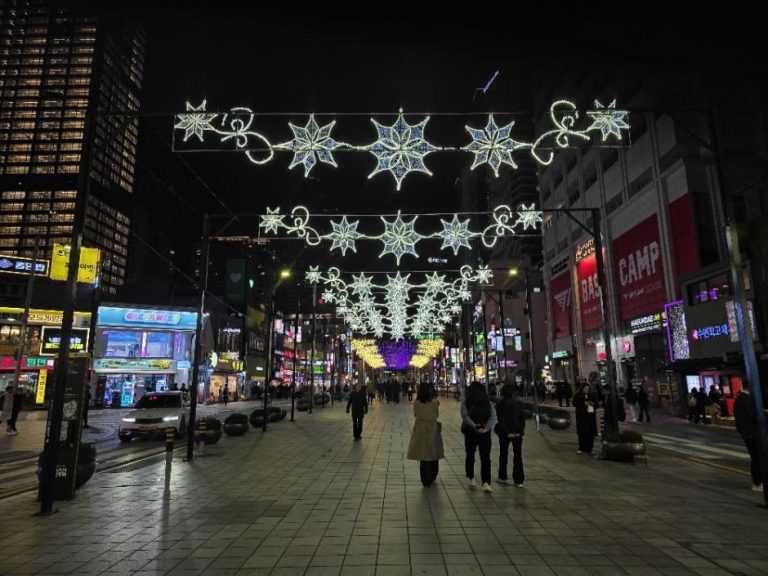 Festival des lumières à Haeundae (해운대 빛축제)